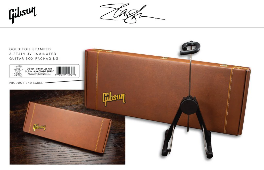 SLASH - GIBSON LES PAUL STANDARD APPETITE BURST MINI GUITAR - Image 4