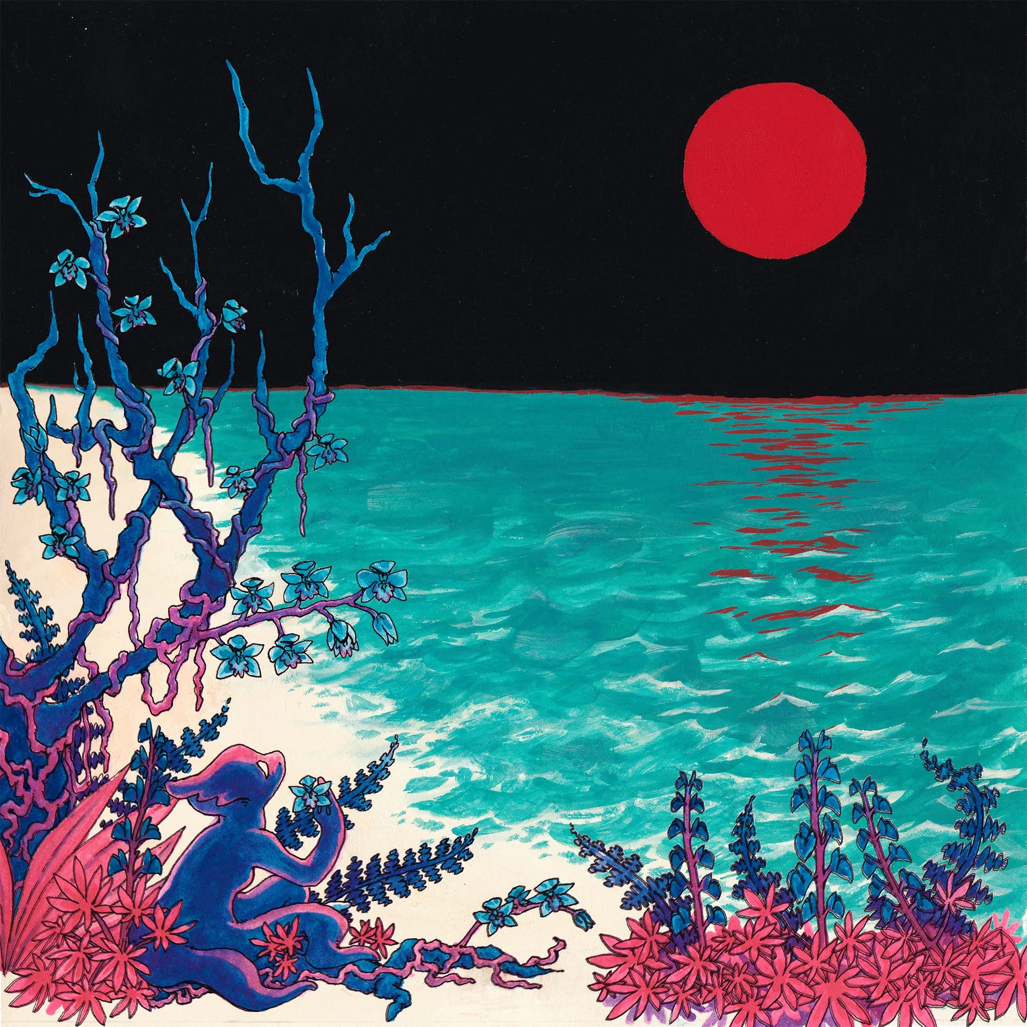 GLASS BEACH 'THE FIRST GLASS BEACH ALBUM' 2LP - PURPLE/BLUE/PINWHEEL - Image 2