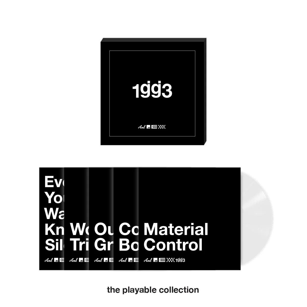 GLASSJAW ‘THE PLAYABLE COLLECTION’ BLACK EDITION BUNDLE 3LP/2LP + SOFTCOVER BOOK - Image 8