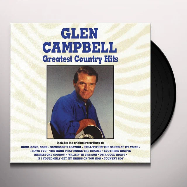GLEN CAMPBELL 'GREATEST COUNTRY HITS' LP