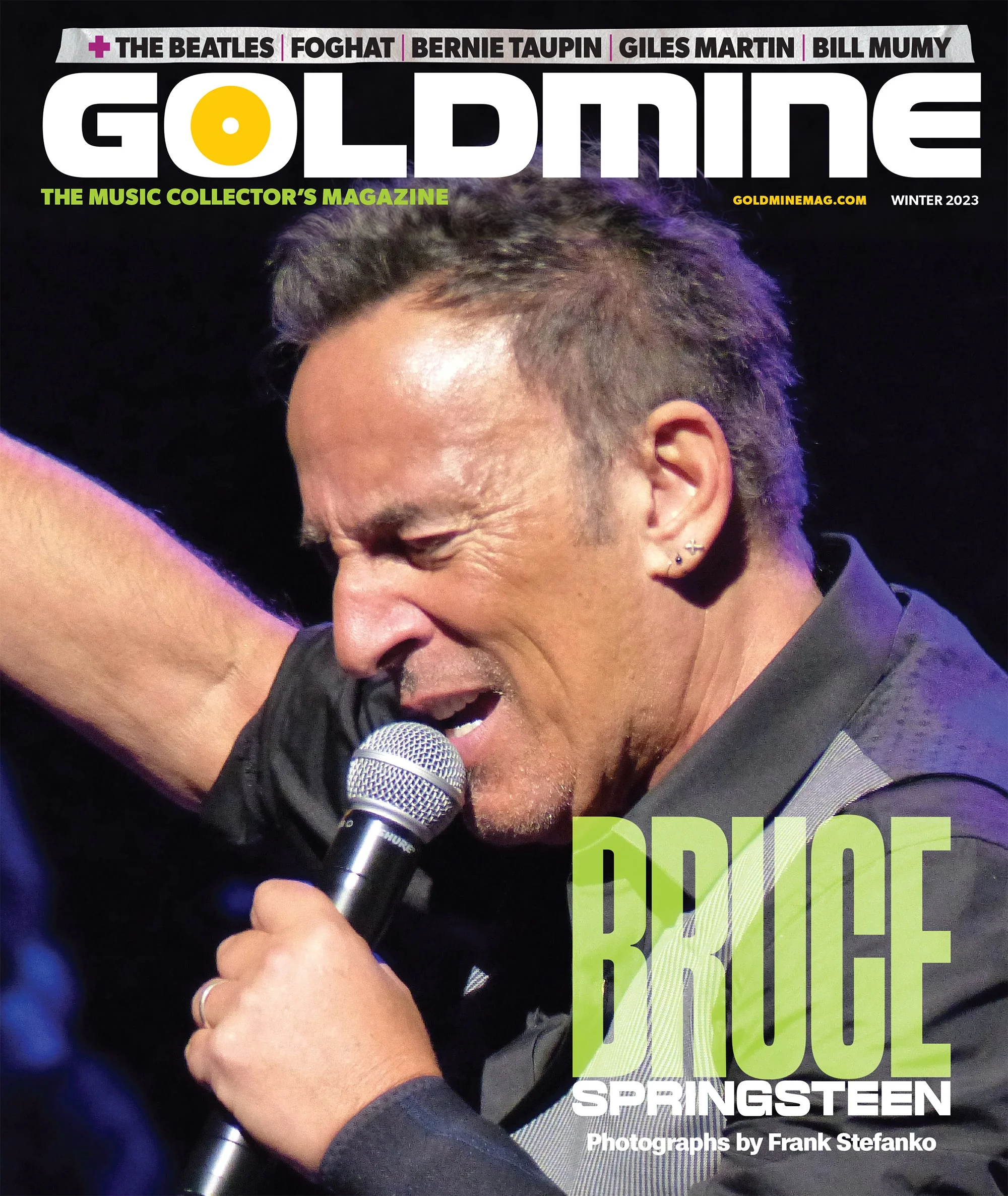 GOLDMINE MAGAZINE: WINTER 2023 ISSUE FEATURING BRUCE SPRINGSTEEN / FRANK STEFANKO