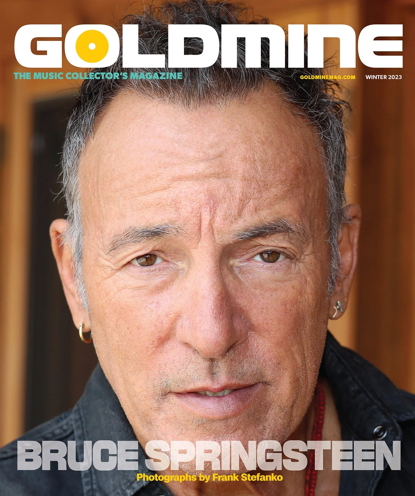 GOLDMINE MAGAZINE: WINTER 2023 ISSUE FEATURING BRUCE SPRINGSTEEN / FRANK STEFANKO – ALT COVER HAND-NUMBERED SLIPCASE + 8"x10" PHOTO PRINT - Image 2