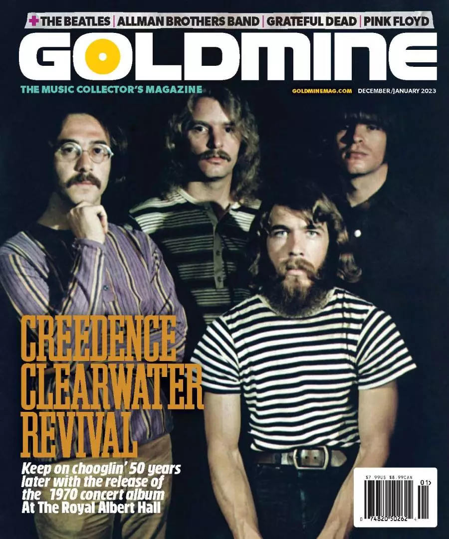 GOLDMINE MAGAZINE: DEC/JAN 2023 ISSUE FEATURING CREEDENCE CLEARWATER