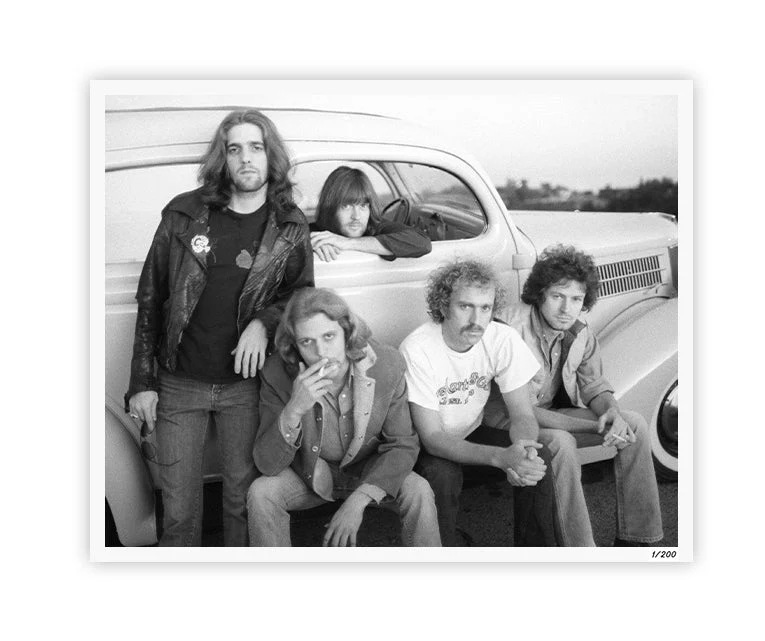 GOLDMINE MAGAZINE: FALL 2023 ISSUE FEATURING EAGLES ALT COVER HAND-NUMBERED SLIPCASE + 8"x10" GROUP PHOTO PRINTS BY HENRY DILTZ - Image 3