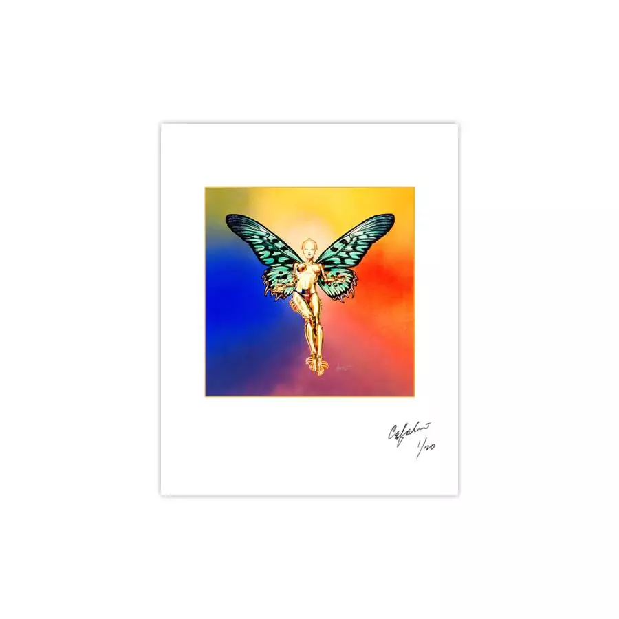 GOLDMINE MAGAZINE: ERNIE CEFALU – FEB/MAR 2023 ALT COVER w/ HAND-NUMBERED SLIPCASE & HAND-SIGNED/NUMBERED ERNIE CEFALU ART PRINT - Image 10