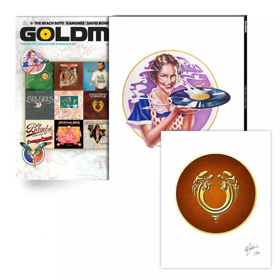 GOLDMINE MAGAZINE: ERNIE CEFALU – FEB/MAR 2023 ALT COVER w/ HAND-NUMBERED SLIPCASE & HAND-SIGNED/NUMBERED ERNIE CEFALU ART PRINT - Image 18