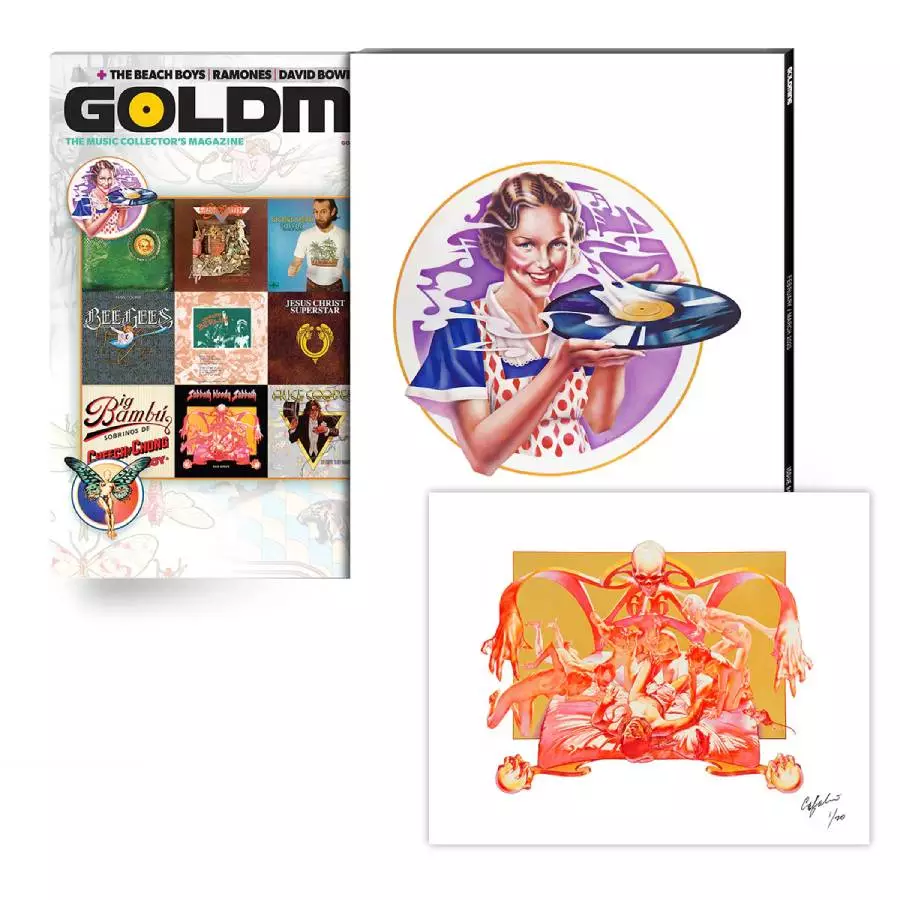 GOLDMINE MAGAZINE: ERNIE CEFALU – FEB/MAR 2023 ALT COVER w/ HAND-NUMBERED SLIPCASE & HAND-SIGNED/NUMBERED ERNIE CEFALU ART PRINT - Image 19