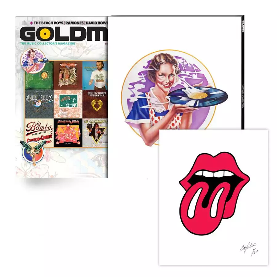 GOLDMINE MAGAZINE: ERNIE CEFALU – FEB/MAR 2023 ALT COVER w/ HAND-NUMBERED SLIPCASE & HAND-SIGNED/NUMBERED ERNIE CEFALU ART PRINT - Image 22