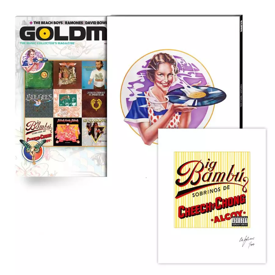 GOLDMINE MAGAZINE: ERNIE CEFALU – FEB/MAR 2023 ALT COVER w/ HAND-NUMBERED SLIPCASE & HAND-SIGNED/NUMBERED ERNIE CEFALU ART PRINT - Image 25