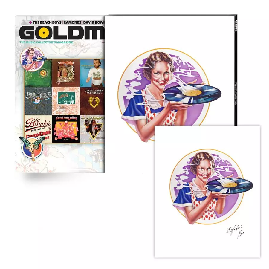 GOLDMINE MAGAZINE: ERNIE CEFALU – FEB/MAR 2023 ALT COVER w/ HAND-NUMBERED SLIPCASE & HAND-SIGNED/NUMBERED ERNIE CEFALU ART PRINT - Image 27