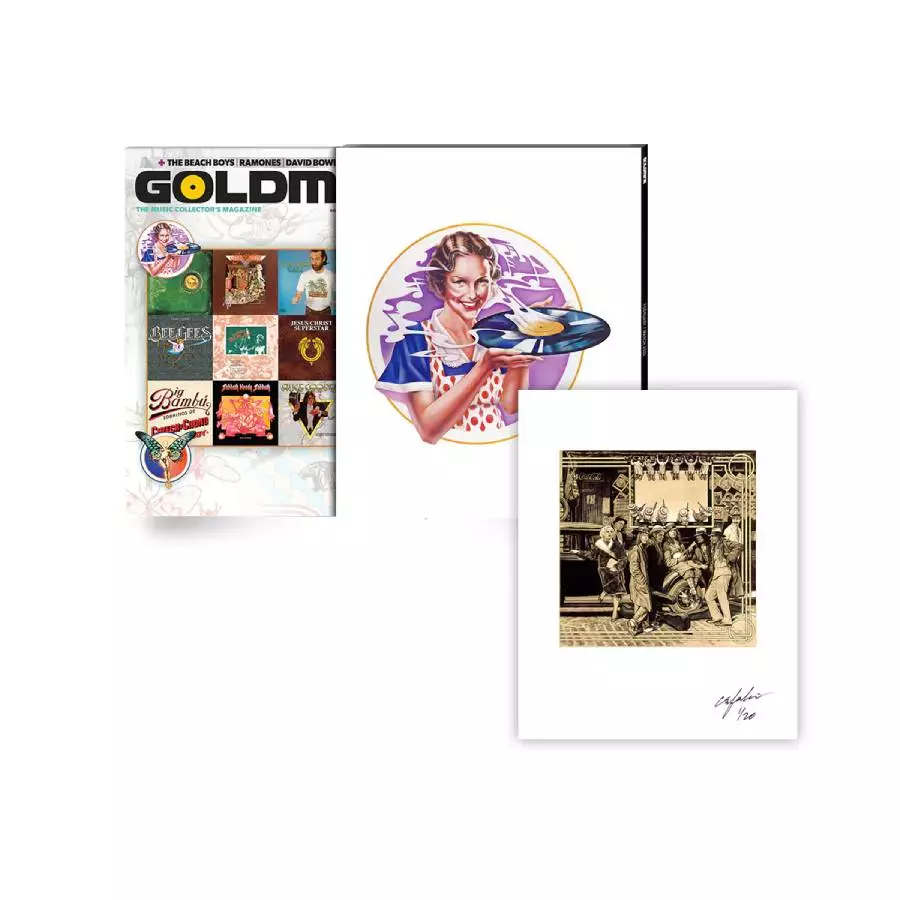 GOLDMINE MAGAZINE: ERNIE CEFALU – FEB/MAR 2023 ALT COVER w/ HAND-NUMBERED SLIPCASE & HAND-SIGNED/NUMBERED ERNIE CEFALU ART PRINT - Image 29
