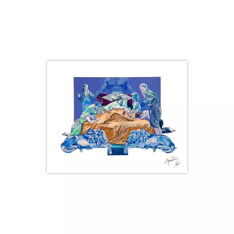 GOLDMINE MAGAZINE: ERNIE CEFALU – FEB/MAR 2023 ALT COVER w/ HAND-NUMBERED SLIPCASE & HAND-SIGNED/NUMBERED ERNIE CEFALU ART PRINT - Image 4