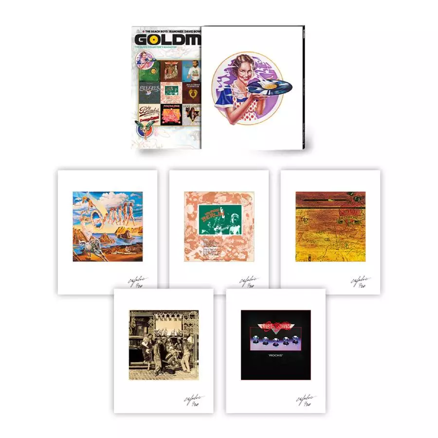 GOLDMINE MAGAZINE: ERNIE CEFALU'S MUSIC ART – FEB/MAR 2023 BUNDLE W/ 5 HAND-SIGNED/NUMBERED ERNIE CEFALU ART PRINTS