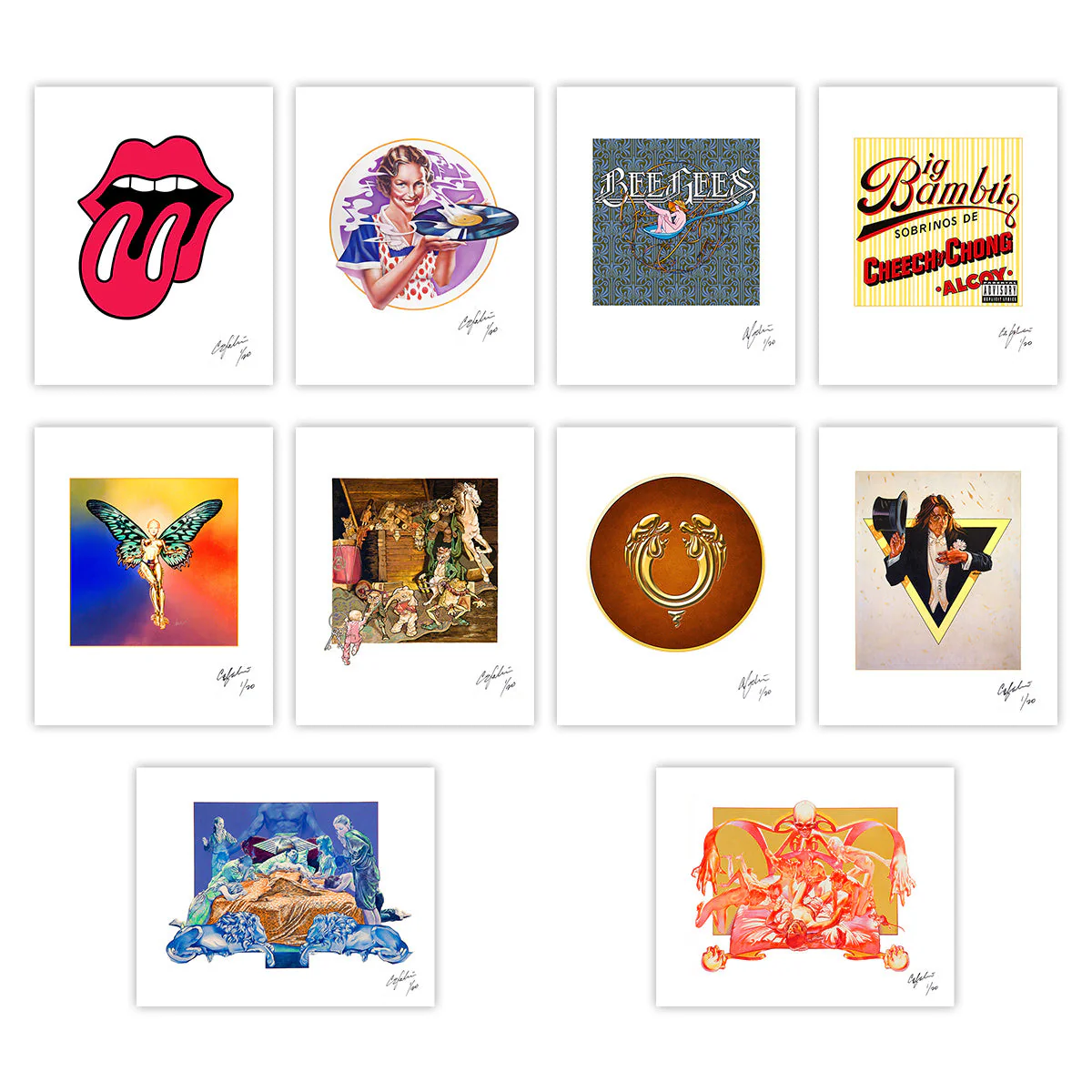 GOLDMINE MAGAZINE: ERNIE CEFALU – FEB/MAR 2023 ULTIMATE BUNDLE W/ 10 HAND-SIGNED/NUMBERED ERNIE CEFALU ART PRINTS - Image 3