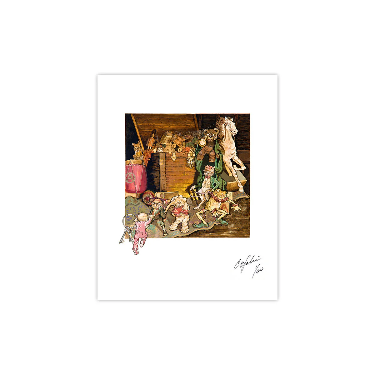 GOLDMINE MAGAZINE: ERNIE CEFALU – FEB/MAR 2023 ULTIMATE BUNDLE W/ 10 HAND-SIGNED/NUMBERED ERNIE CEFALU ART PRINTS - Image 4