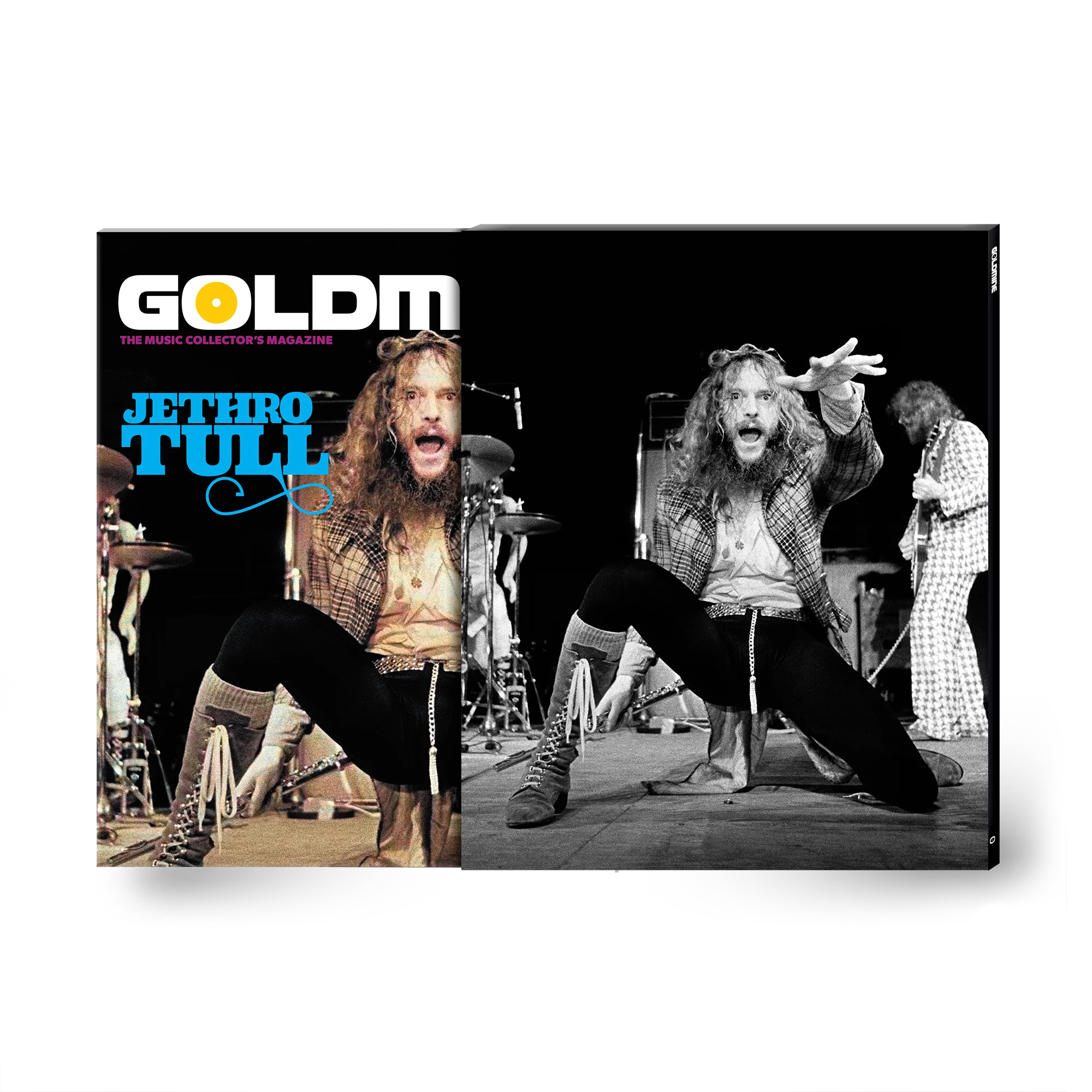 GOLDMINE MAGAZINE: SUMMER 2023 ISSUE ALT COVER FEATURING JETHRO TULL – HAND-NUMBERED SLIPCASE + 8"x10" PHOTO PRINT - Image 3