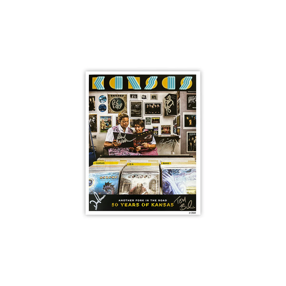 GOLDMINE MAGAZINE: APRIL/MAY 2023 ISSUE FEATURING KANSAS ALT COVER HAND-NUMBERED SLIPCASE + SIGNED PRINT - Image 4