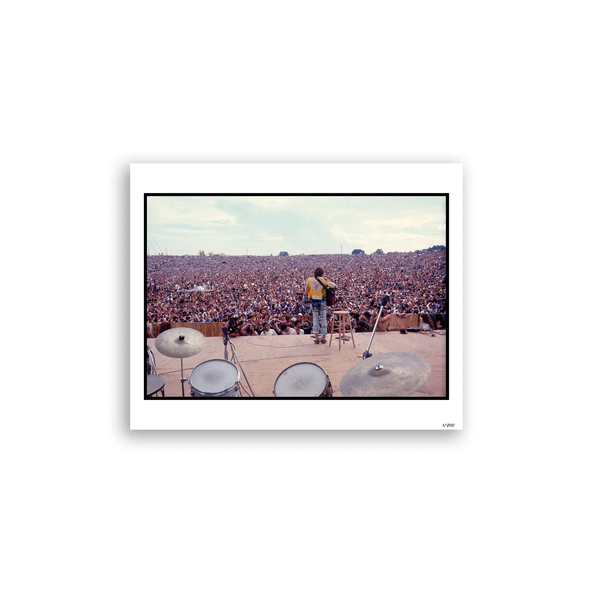 GOLDMINE MAGAZINE: AUG/SEPT 2022 ISSUE ALT COVER FEATURING WOODSTOCK ALT COVER HAND-NUMBERED SLIPCASE & PHOTO PRINTS BY HENRY DILTZ - Image 4