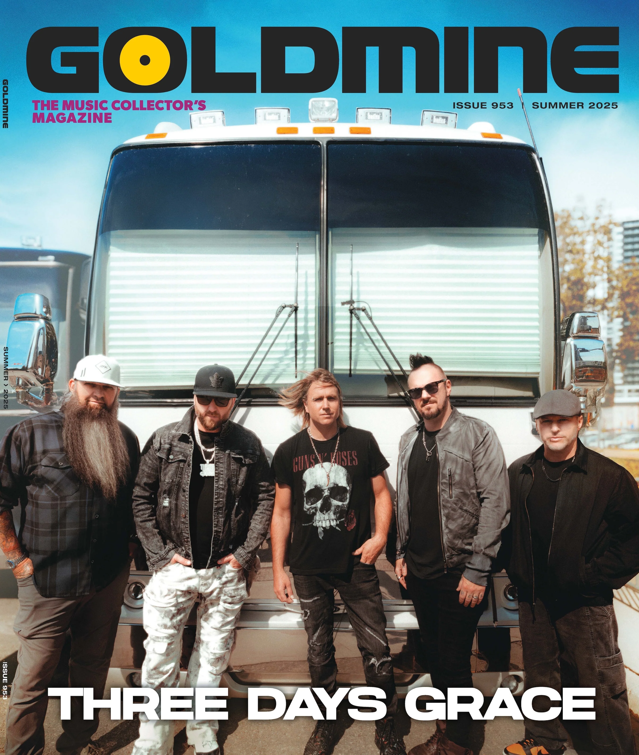 GOLDMINE SUMMER 2025 ISSUE FEATURING THREE DAYS GRACE