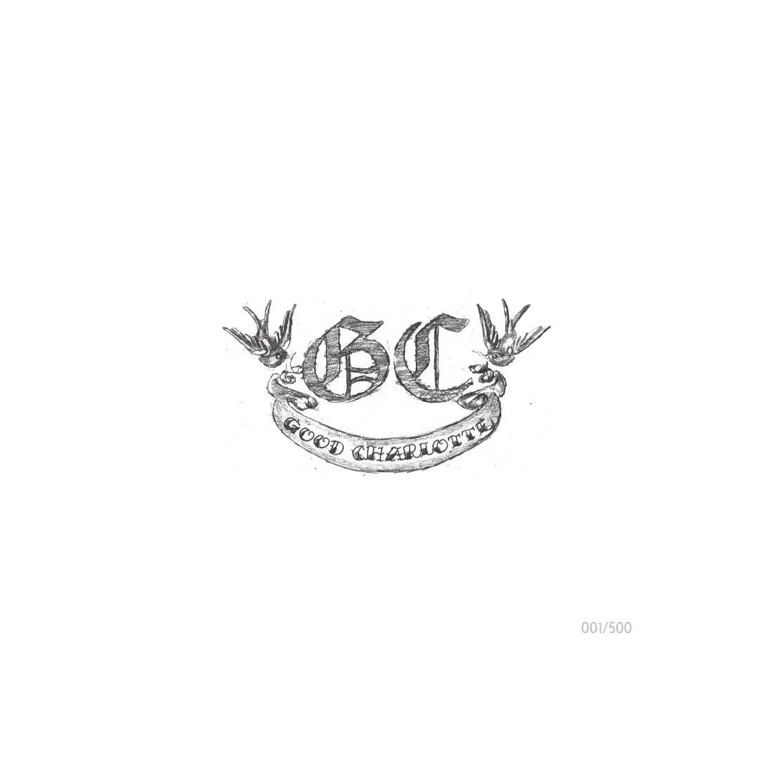 GOOD CHARLOTTE 'SELF-TITLED' REIMAGINED COVER PRINT LP - EXCLUSIVE - LTD. 500 - BLACK - Image 3