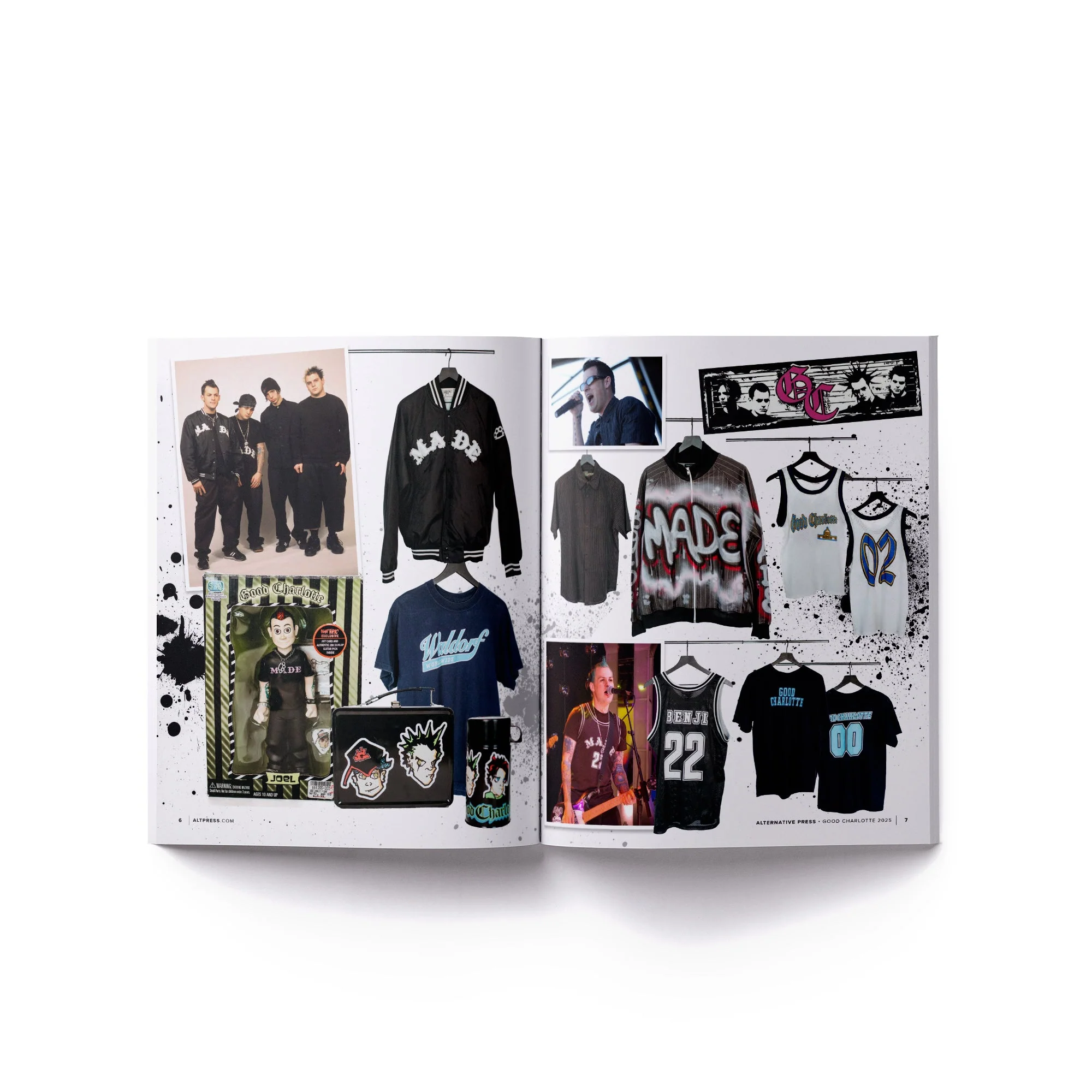 GOOD CHARLOTTE x ALTERNATIVE PRESS SPECIAL COLLECTOR’S EDITION MAGAZINE + ‘MOTEL DU CAP’ LP OR 'YOUNG AND THE HOPELESS' LP - EXCLUSIVE - Image 8