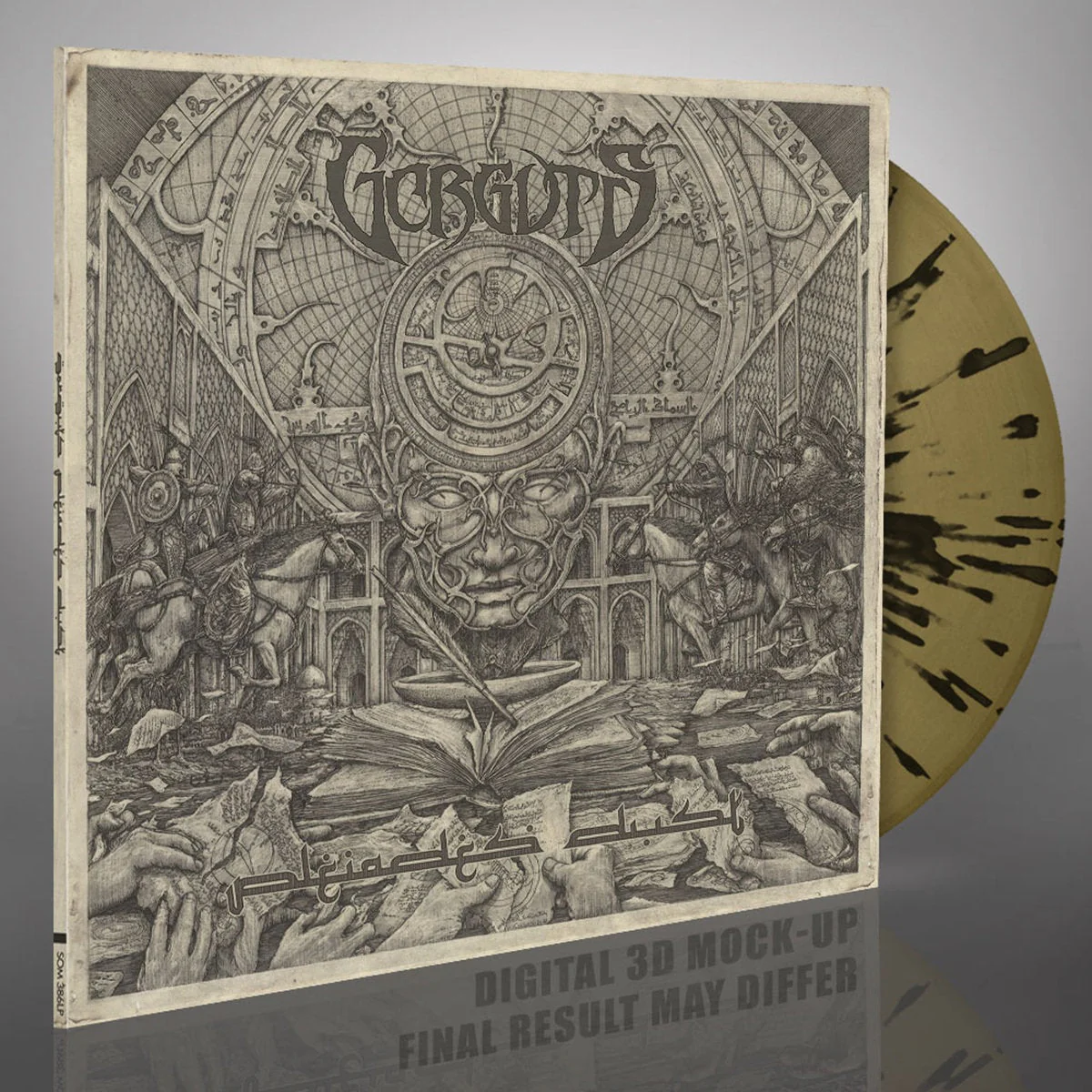 GORGUTS 'PLEIADES' DUST' 12" EP - LTD. - GOLD/BLACK/SPLATTER