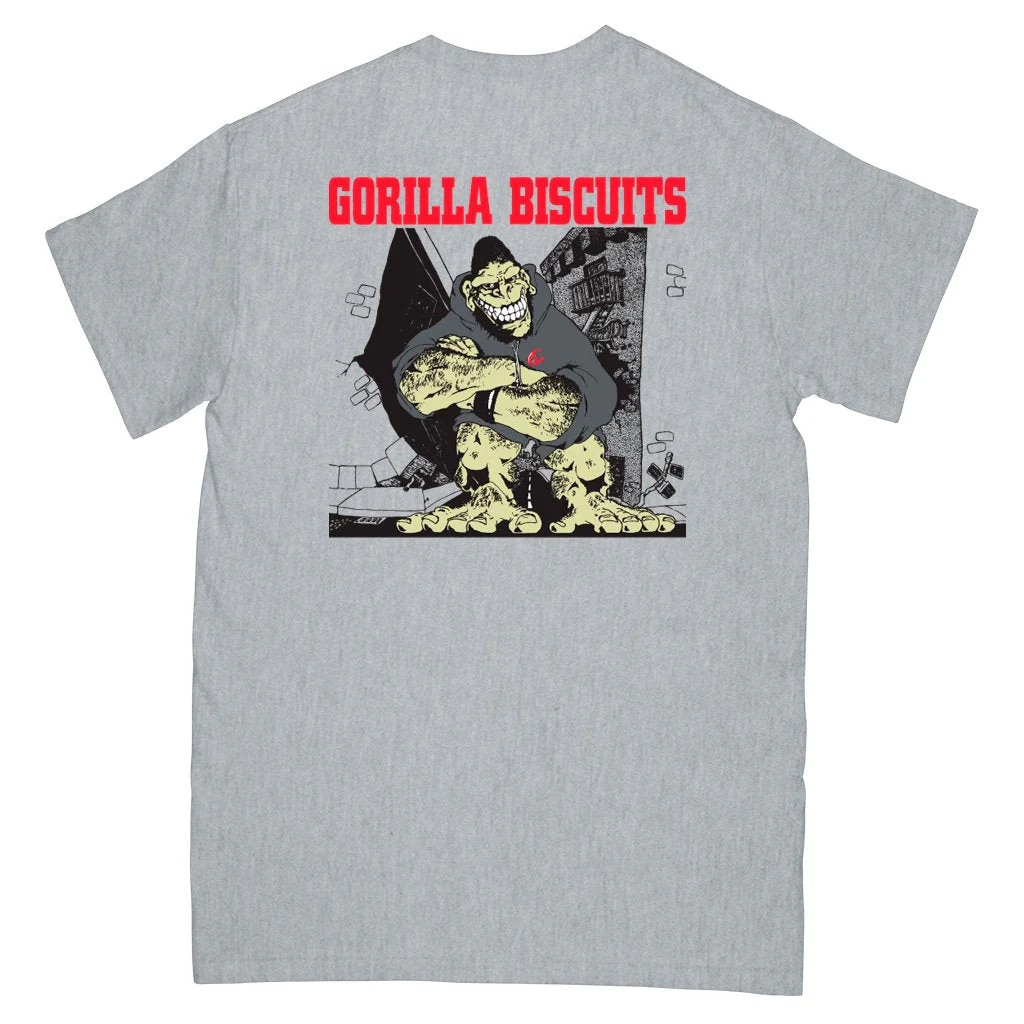 GORILLA BISCUITS 'HOLD YOUR GROUND' T-SHIRT - Image 2
