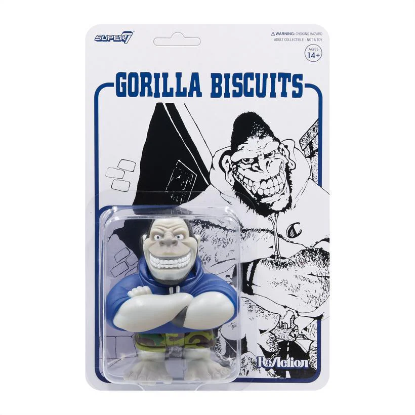GORILLA BISCUITS REACTION FIGURE MASCOT - CAMO SHORTS - Image 2
