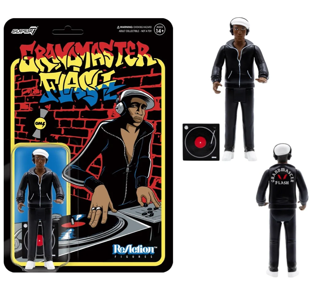 GRANDMASTER FLASH REACTION ACTION FIGURE