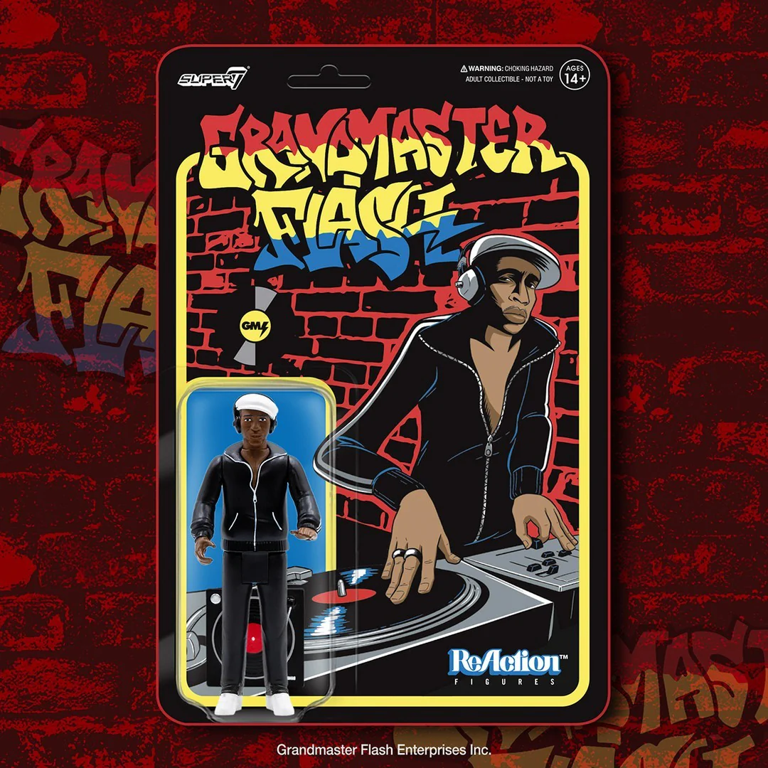 GRANDMASTER FLASH REACTION ACTION FIGURE - Image 2