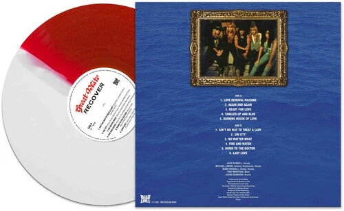 GREAT WHITE 'RECOVER' LP - RED/WHITE/SPLATTER - Image 2