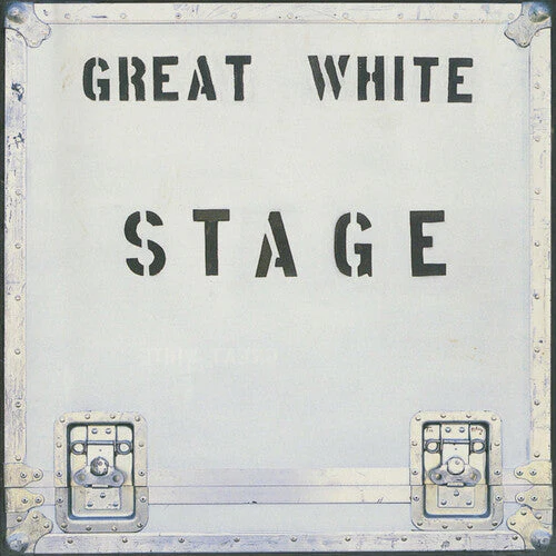GREAT WHITE 'STAGE' 2LP - WHITE