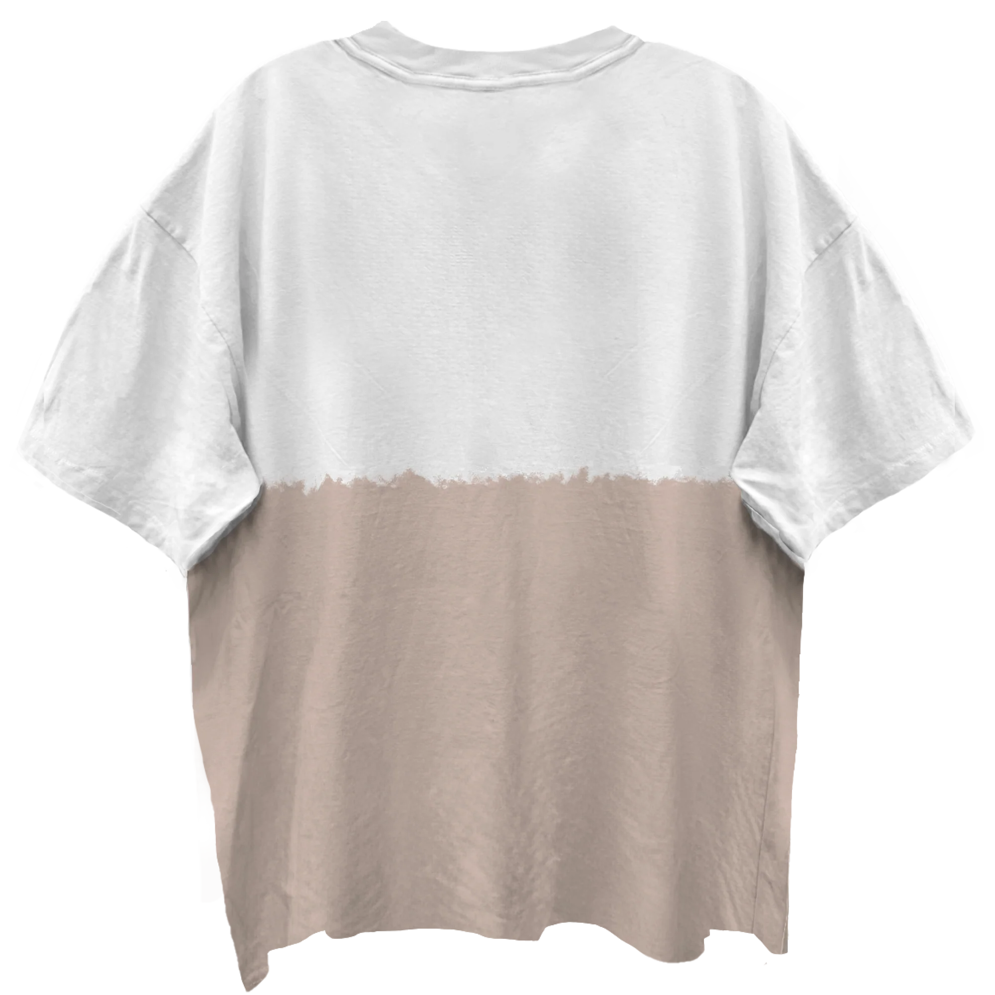 GREEN DAY DOOKIE ALBUM COVER WHITE/SAND DIP DYE WASH T-SHIRT/GIANT VINTAGE - Image 2