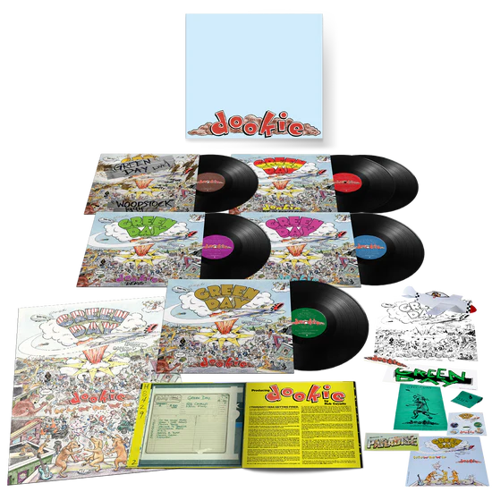 GREEN DAY 'DOOKIE' LP BOX SET - 30TH ANNIVERSARY DELUXE EDITION