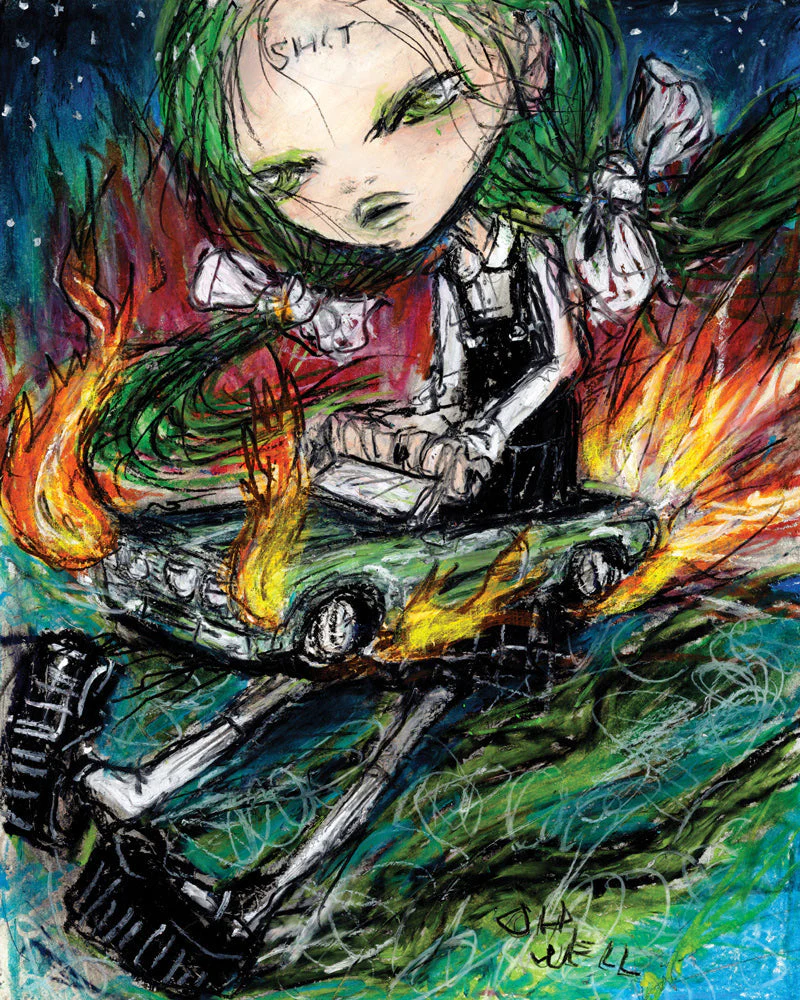 GREEN DAY INSPIRED PRINT - NUMBERED and ARTIST SIGNED - Image 3