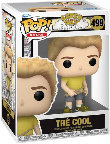 GREEN DAY TRE COOL (BASKET CASE) FUNKO POP! ROCKS FIGURE - Image 2