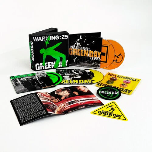 GREEN DAY 'WARNING' 25TH ANNIVERSARY DELUXE EDITION CD BOX SET