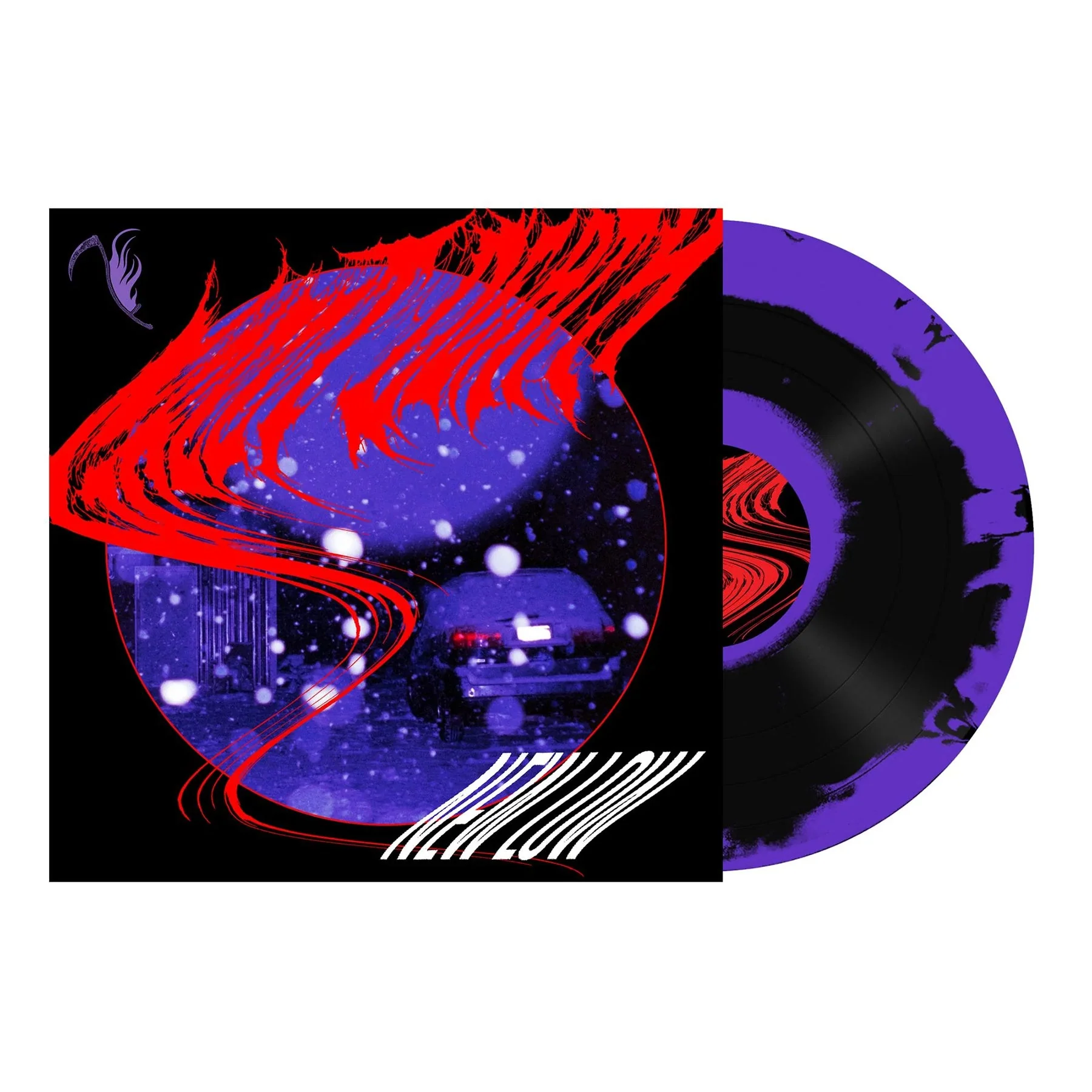 GREET DEATH 'NEW LOW' LP - PURPLE/BLACK/GALAXY
