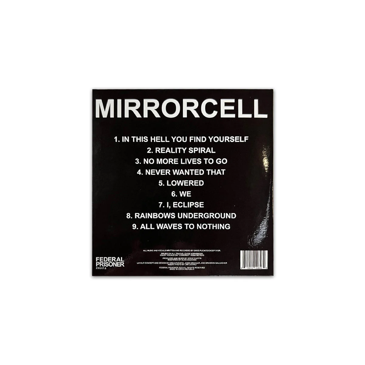 GREG PUCIATO 'MIRRORCELL' CD - Image 3