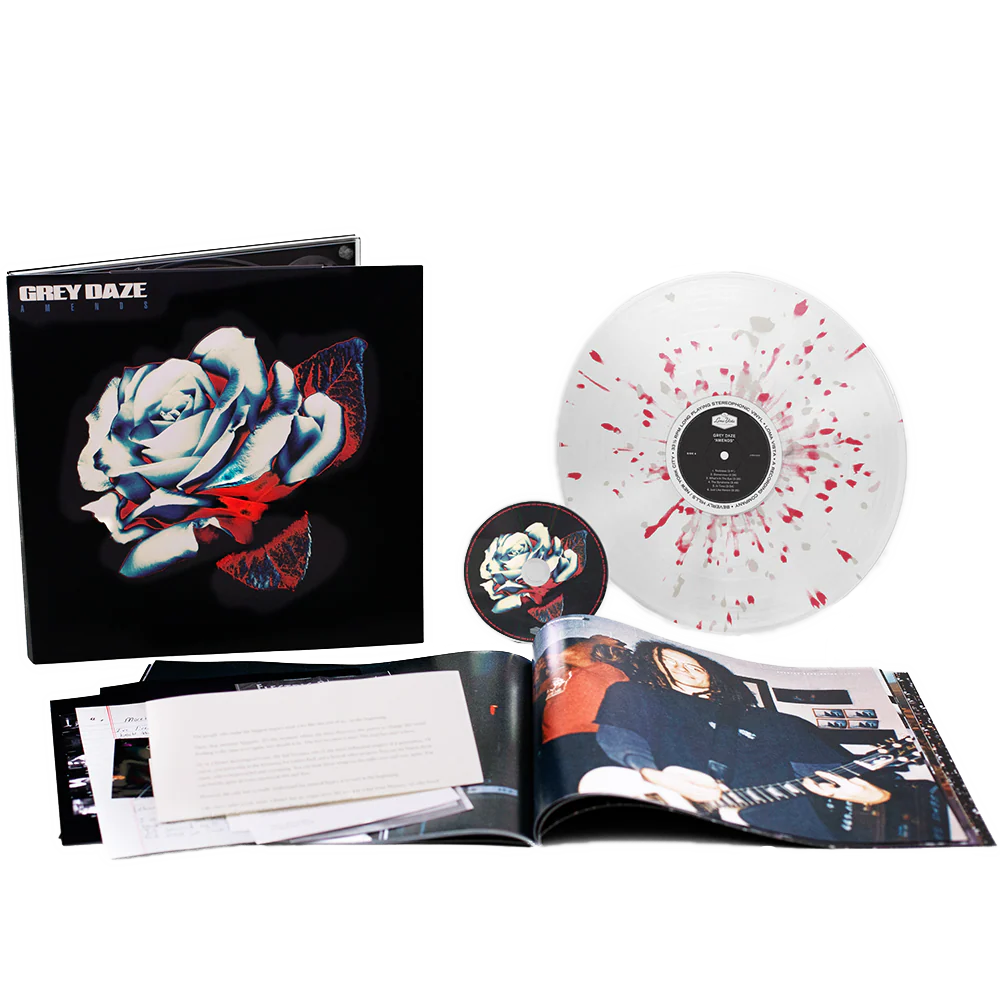 GREY DAZE 'AMENDS' LP+CD - DELUXE EDITION - BONE/RED/SPLATTER