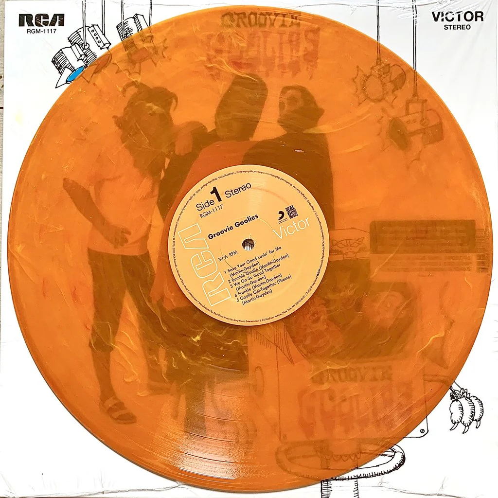 GROOVIE GOOLIES 'GROOVIE GOOLIES' LP - PUMPKIN ORANGE - Image 2