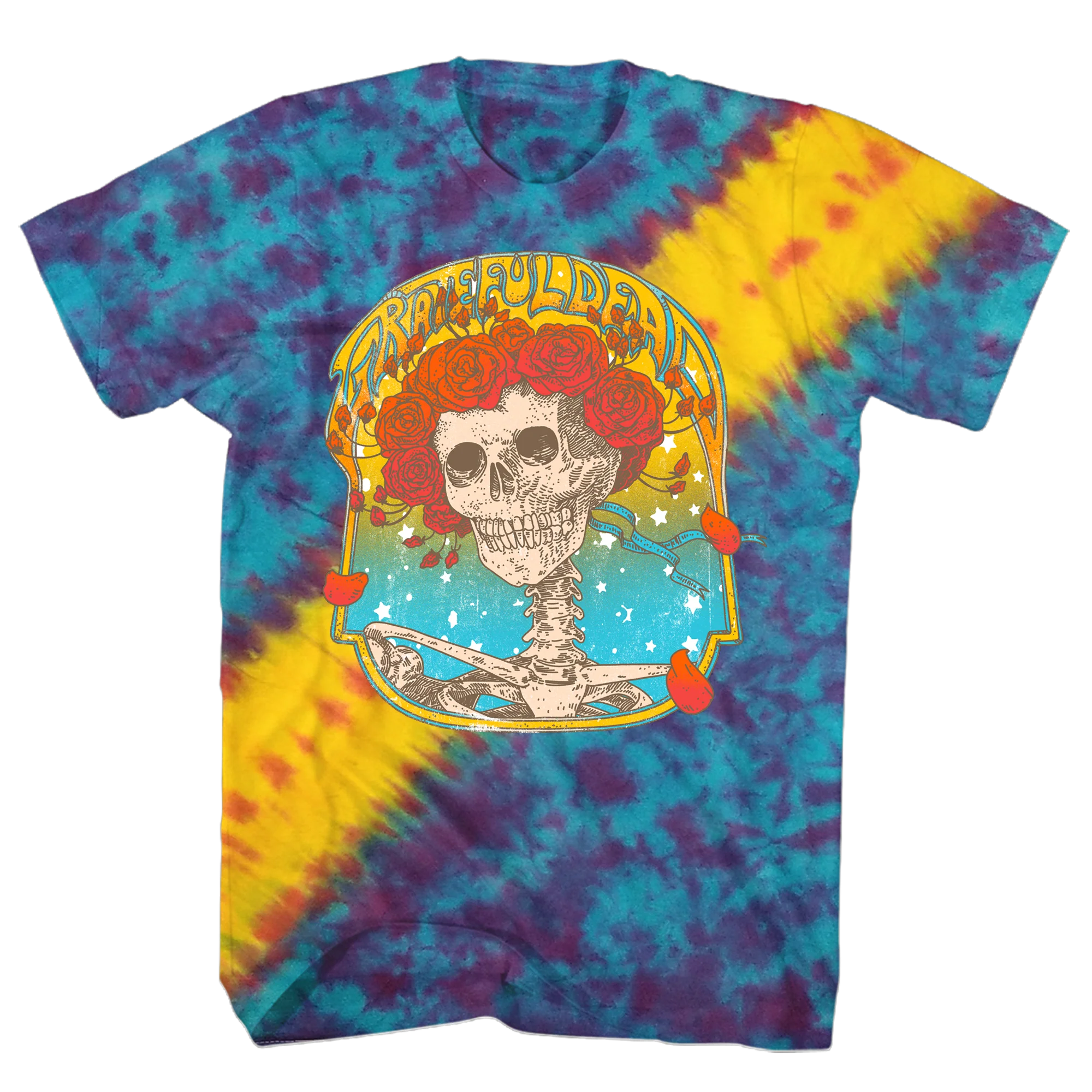GRTFL DEAD VERTICLE TIE DYE BERTH
