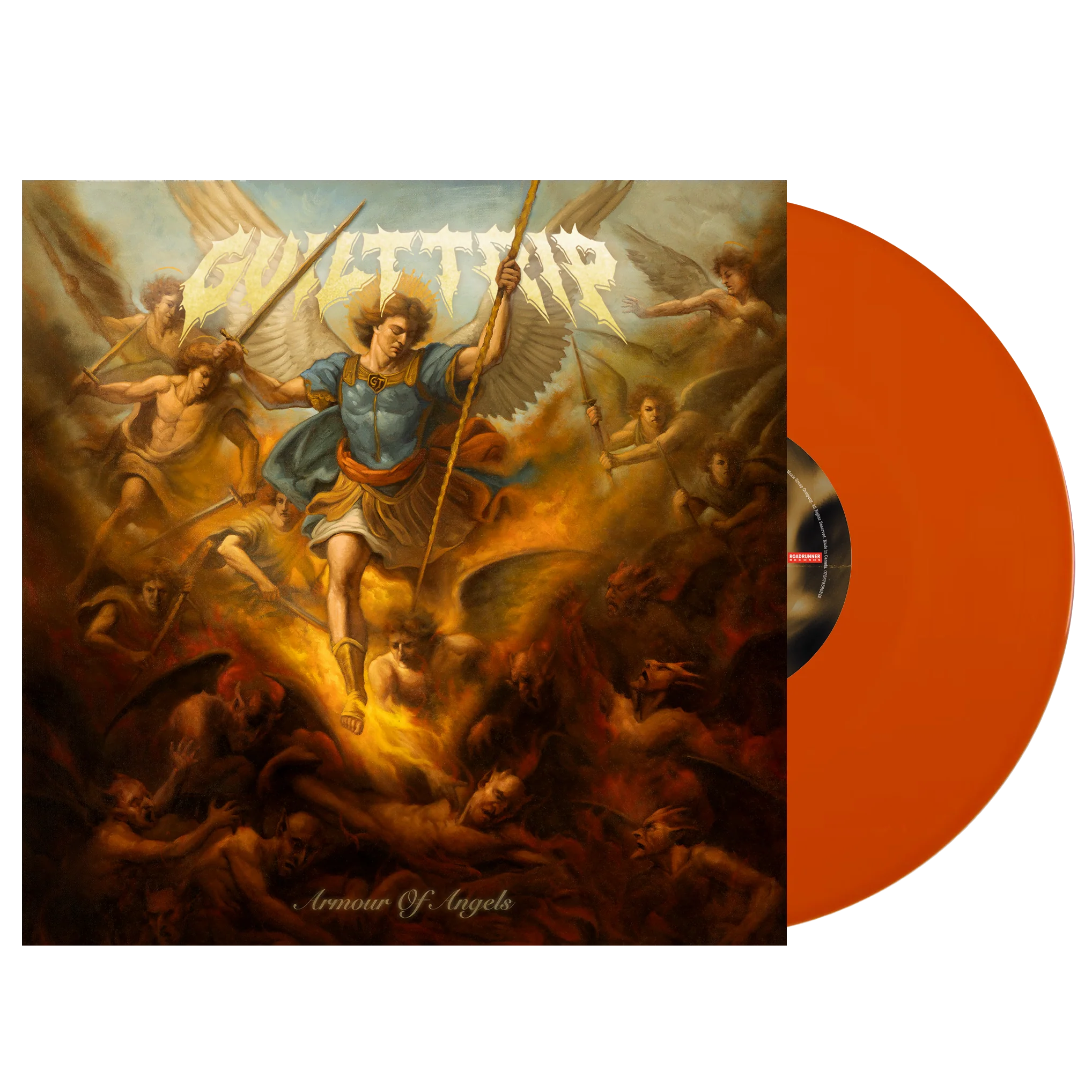 GUILT TRIP 'ARMOUR OF ANGELS' LP (Burnt Orange Vinyl)