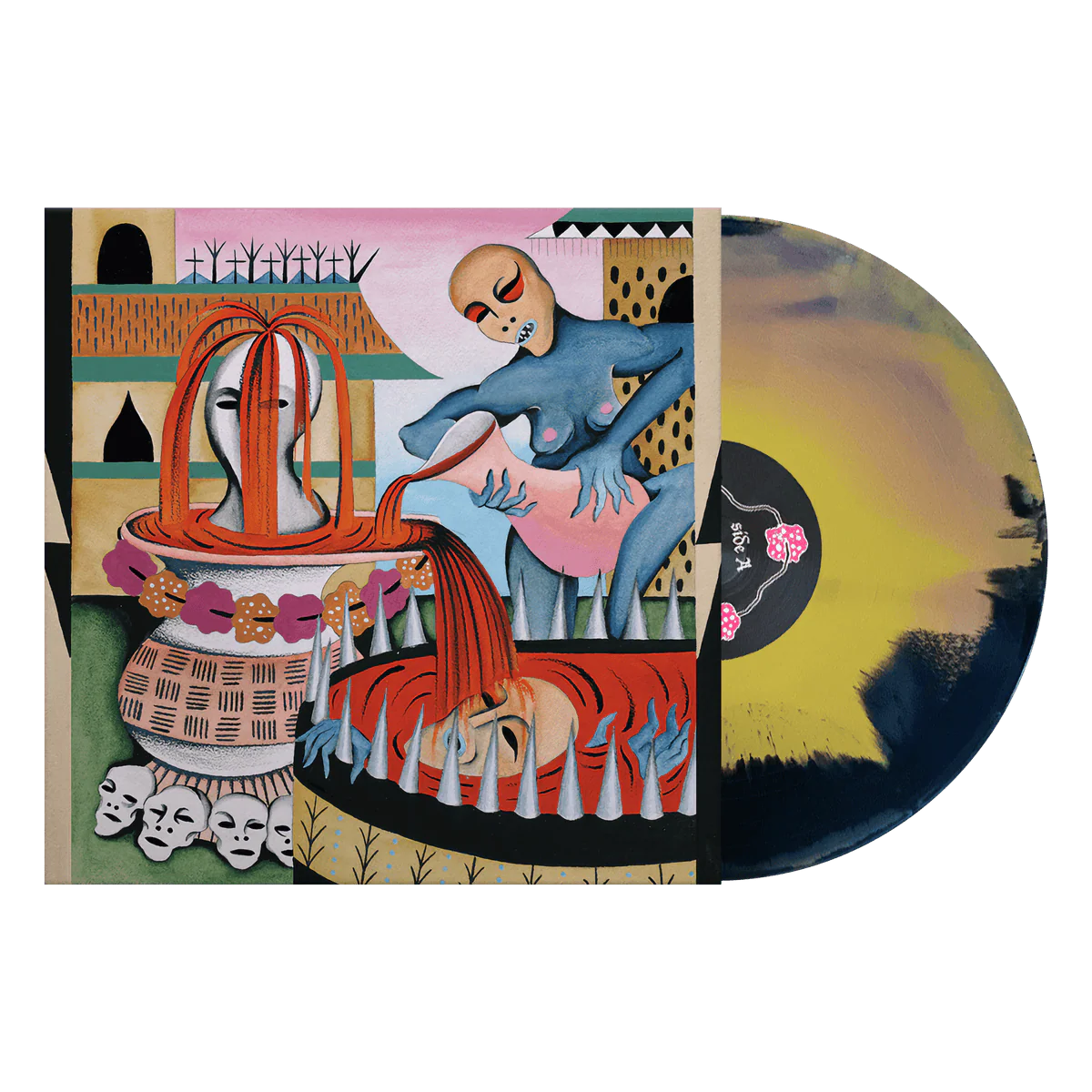 GULCH 'IMPENETRABLE CEREBRAL FORTRESS' LP - PUPRLE/GOLD/BLACK