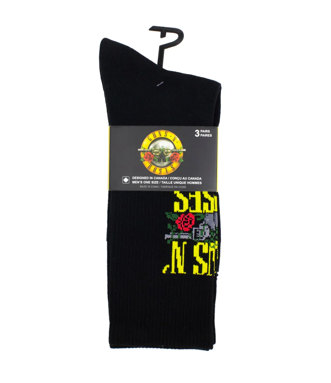 GUNS N ROSES '3 PACK' CREW SOCKS - Image 2