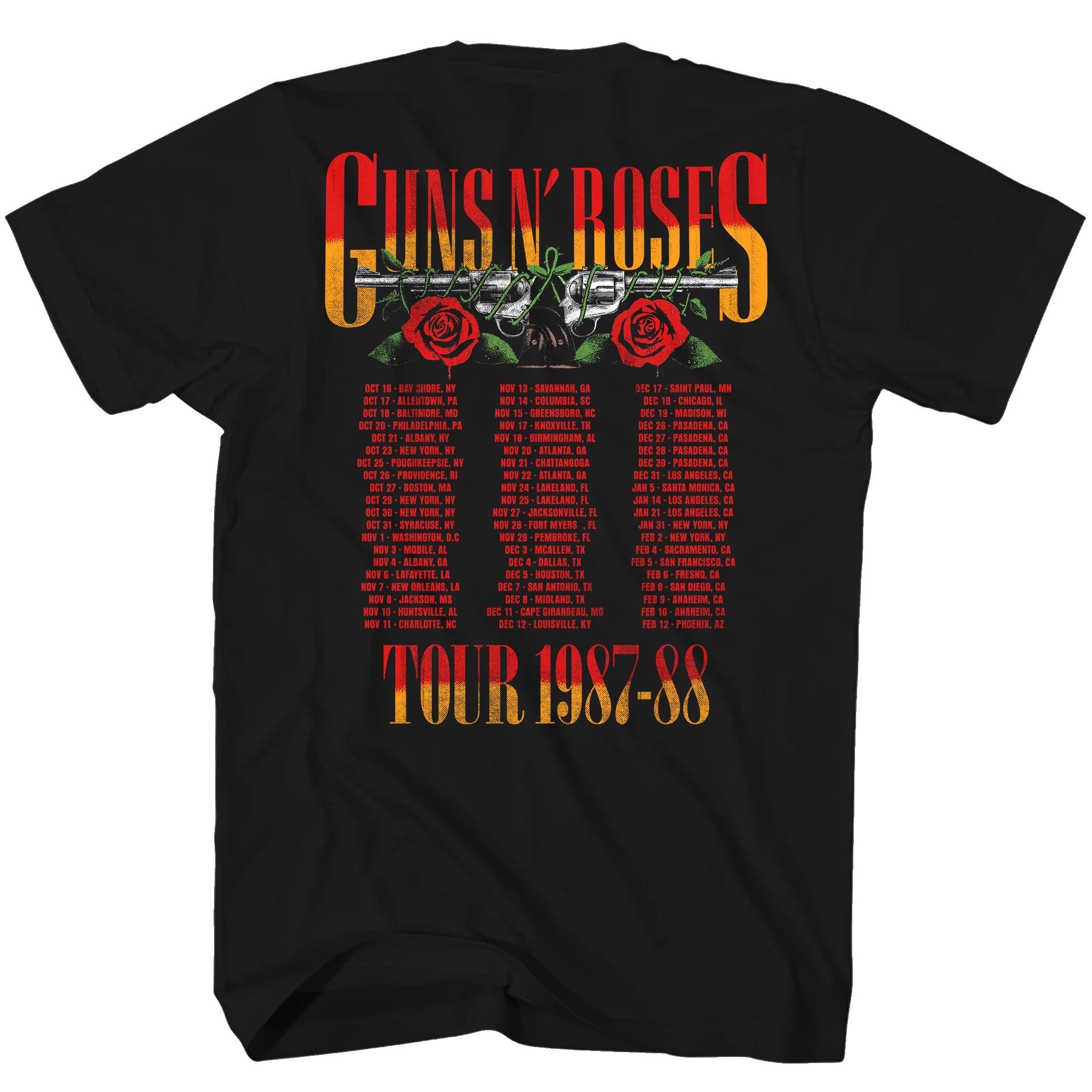 GUNS N ROSES 87-88 TOUR  F/B - Image 2