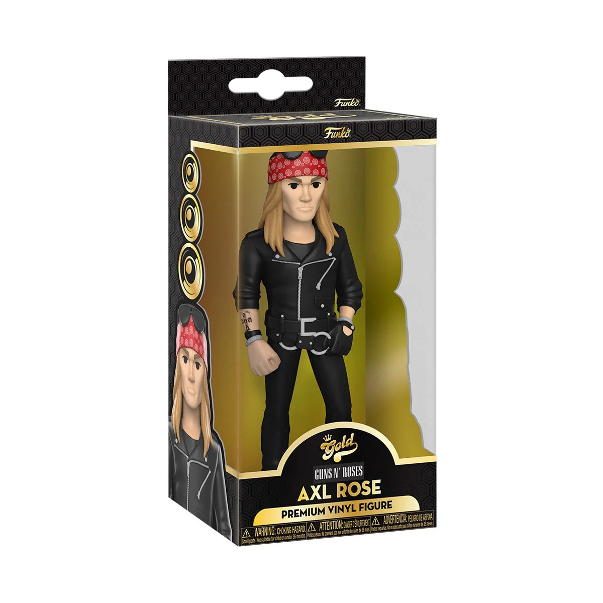 GUNS N ROSES AXL ROSE FUNKO GOLD 5" FIGURE (CHANCE OF CHASE) - Image 2