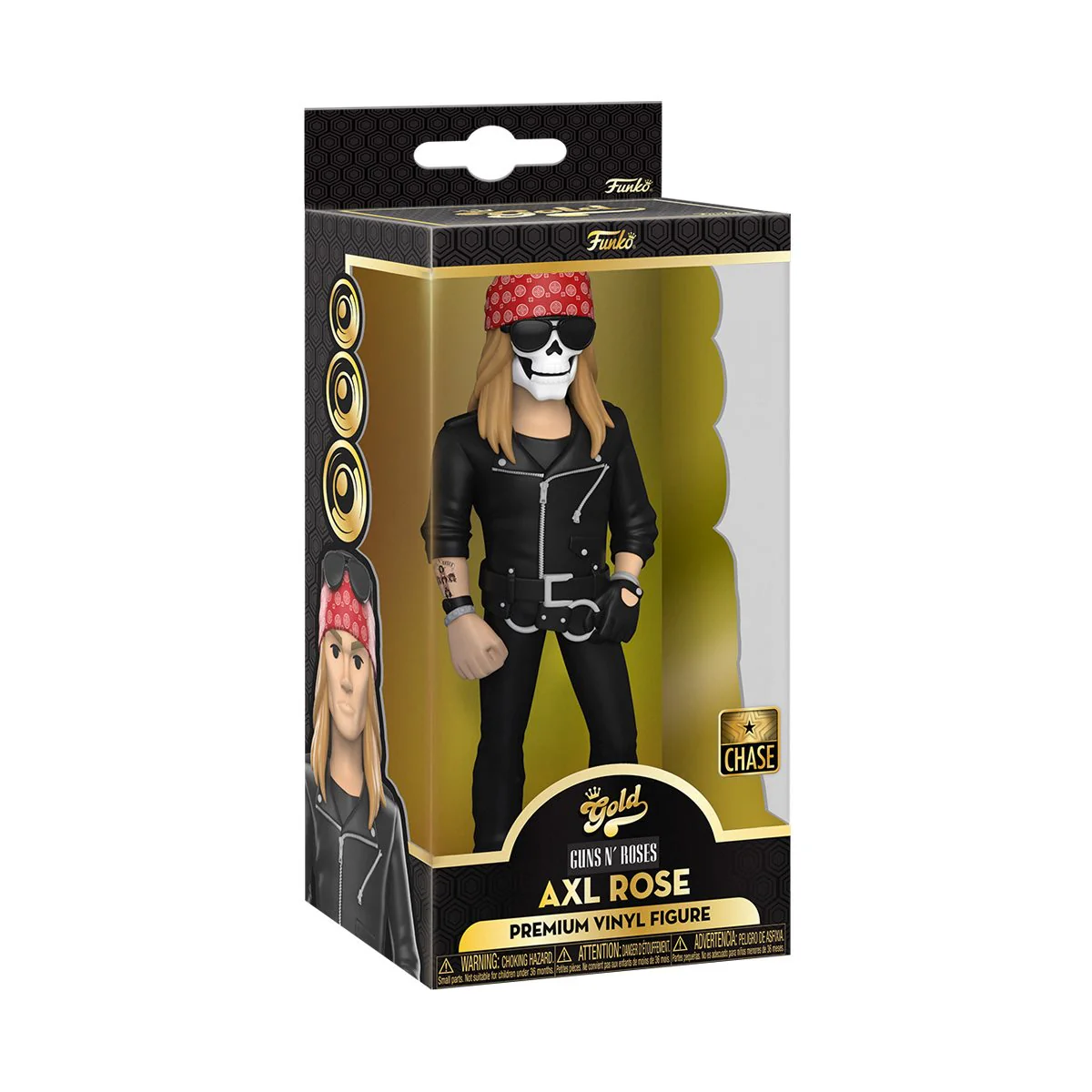 GUNS N ROSES AXL ROSE FUNKO GOLD 5" FIGURE (CHANCE OF CHASE) - Image 3