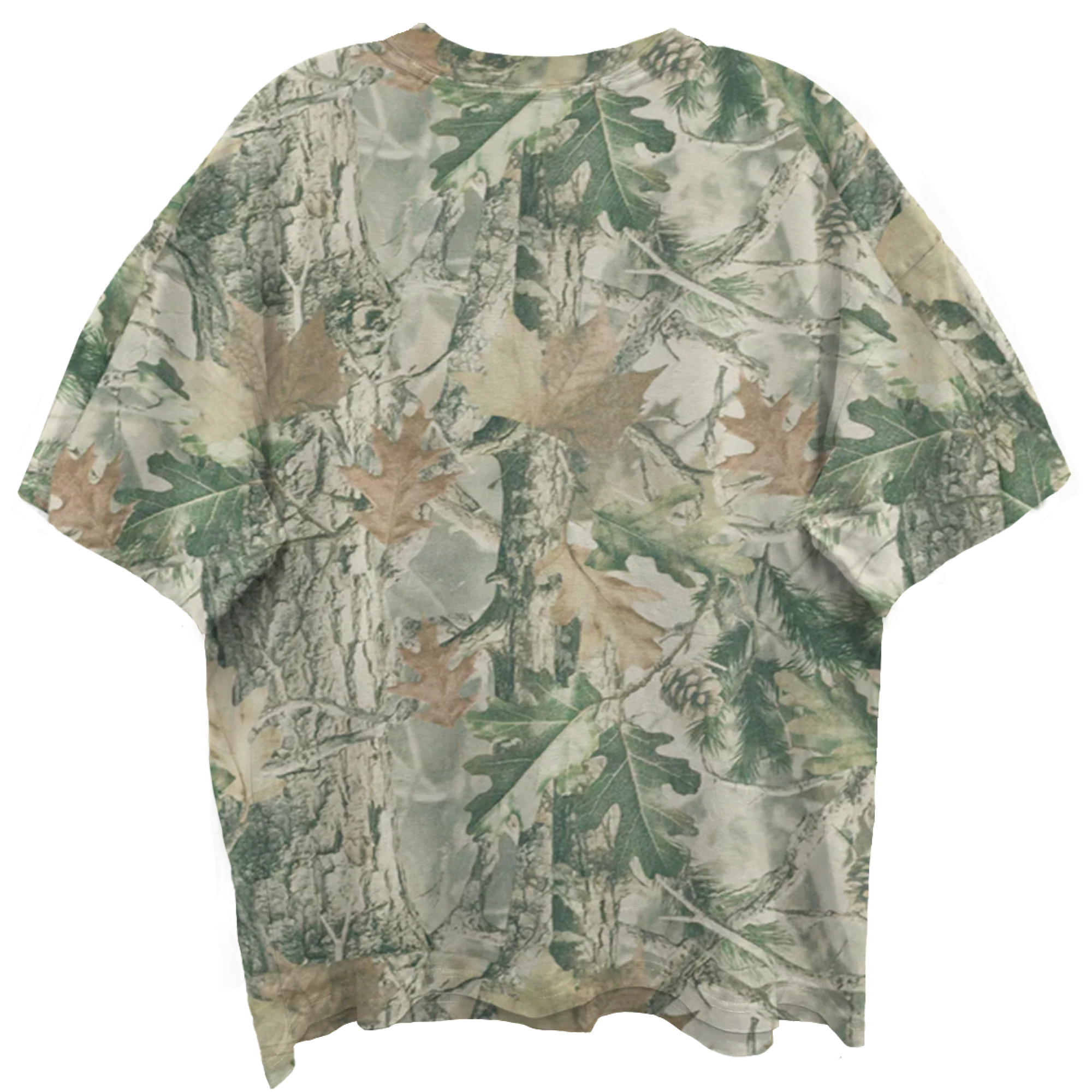 GUNS N ROSES BULLET LOGO WOODLAND CAMO T-SHIRT/GIANT VINATGE/S - Image 2