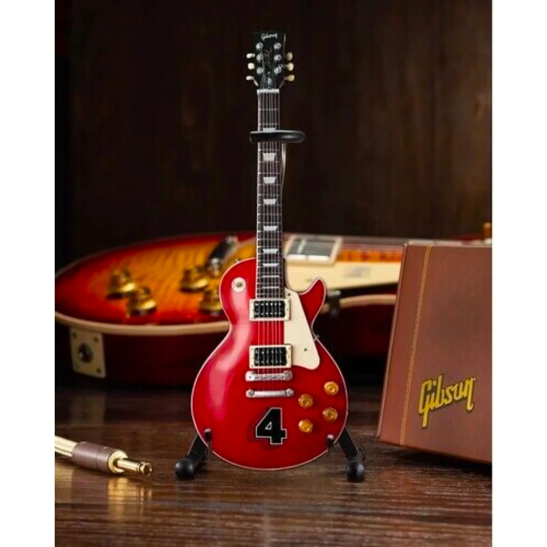 GUNS N' ROSES - SLASH - "4" GIBSON LES PAUL MINI GUITAR - Image 3